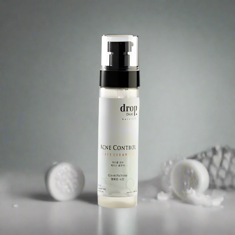 Acne Control Face Cleanser | Gentle Daily Cleanser with Salicylic Acid & Olive Oil Esters | Deep Cleansing, Oil Control & Pore Refining | Suitable for Oily & Acne-Prone Skin | 100ml